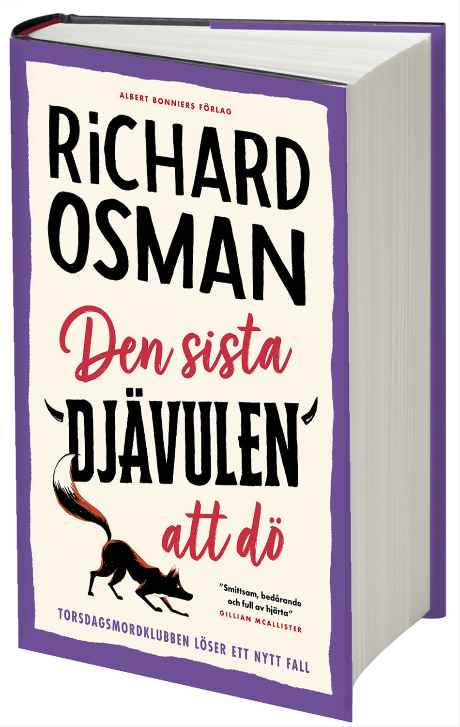 Valokuva kirjasta Richard Osman Den sista djävulen att dö, kuuluu tuoteryhmään Ruots kaunokirjat.