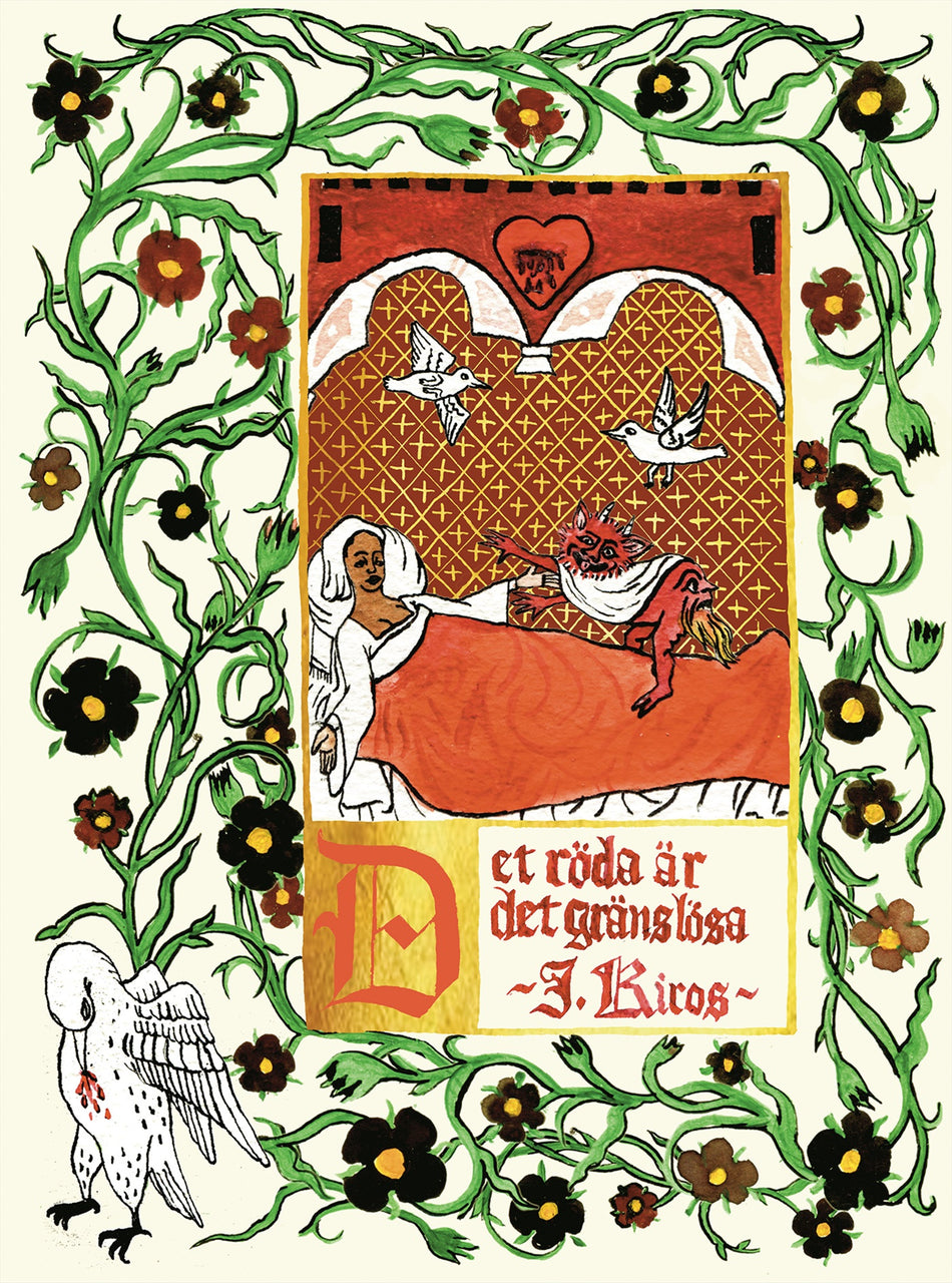 Valokuva kirjasta Judith Kiros Det röda är det gränslösa, kuuluu tuoteryhmään Ruots muu tieto.