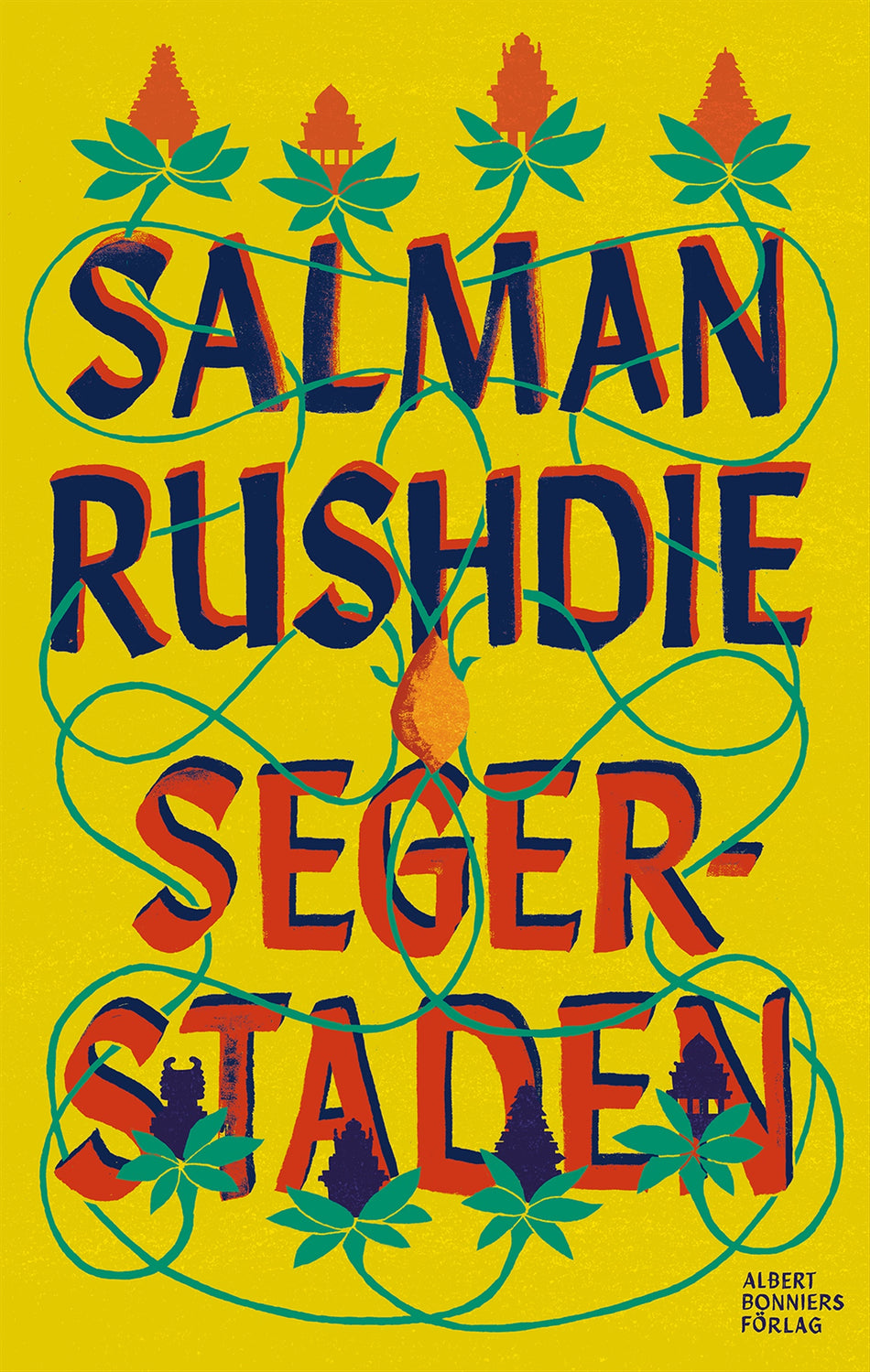 Valokuva kirjasta Salman Rushdie Segerstaden, kuuluu tuoteryhmään Ruots kaunokirjat.