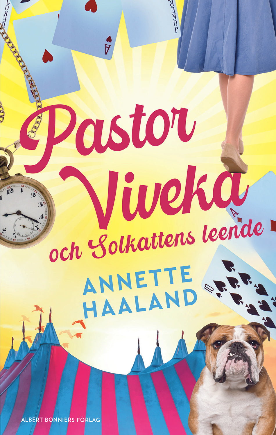 Valokuva kirjasta Annette Haaland Pastor Viveka och Solkattens leende, kuuluu tuoteryhmään Ruots kaunokirjat.