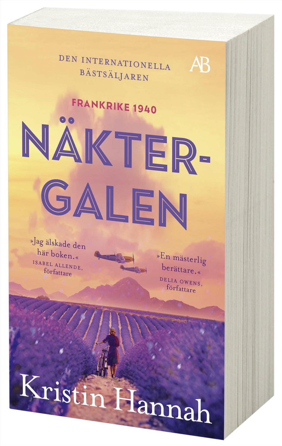 Valokuva kirjasta Kristin Hannah Näktergalen, kuuluu tuoteryhmään Ruots kaunokirjat.