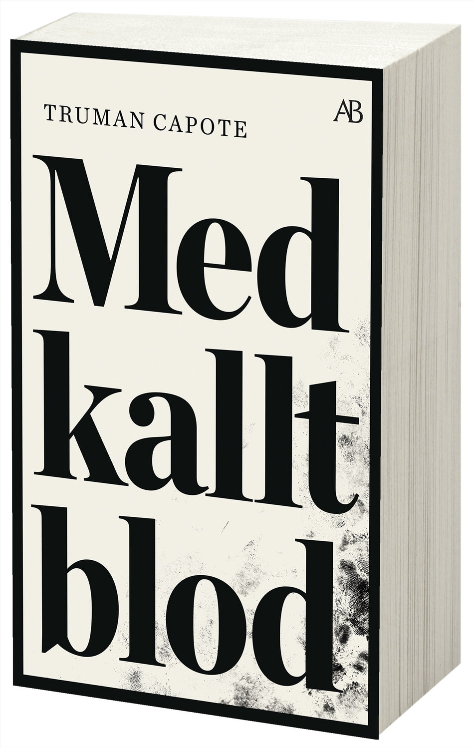 Valokuva kirjasta Truman Capote Med kallt blod : en sann redogörelse för ett fyrdubbelt mord och dess följder, kuuluu tuoteryhmään Ruots kaunokirjat.