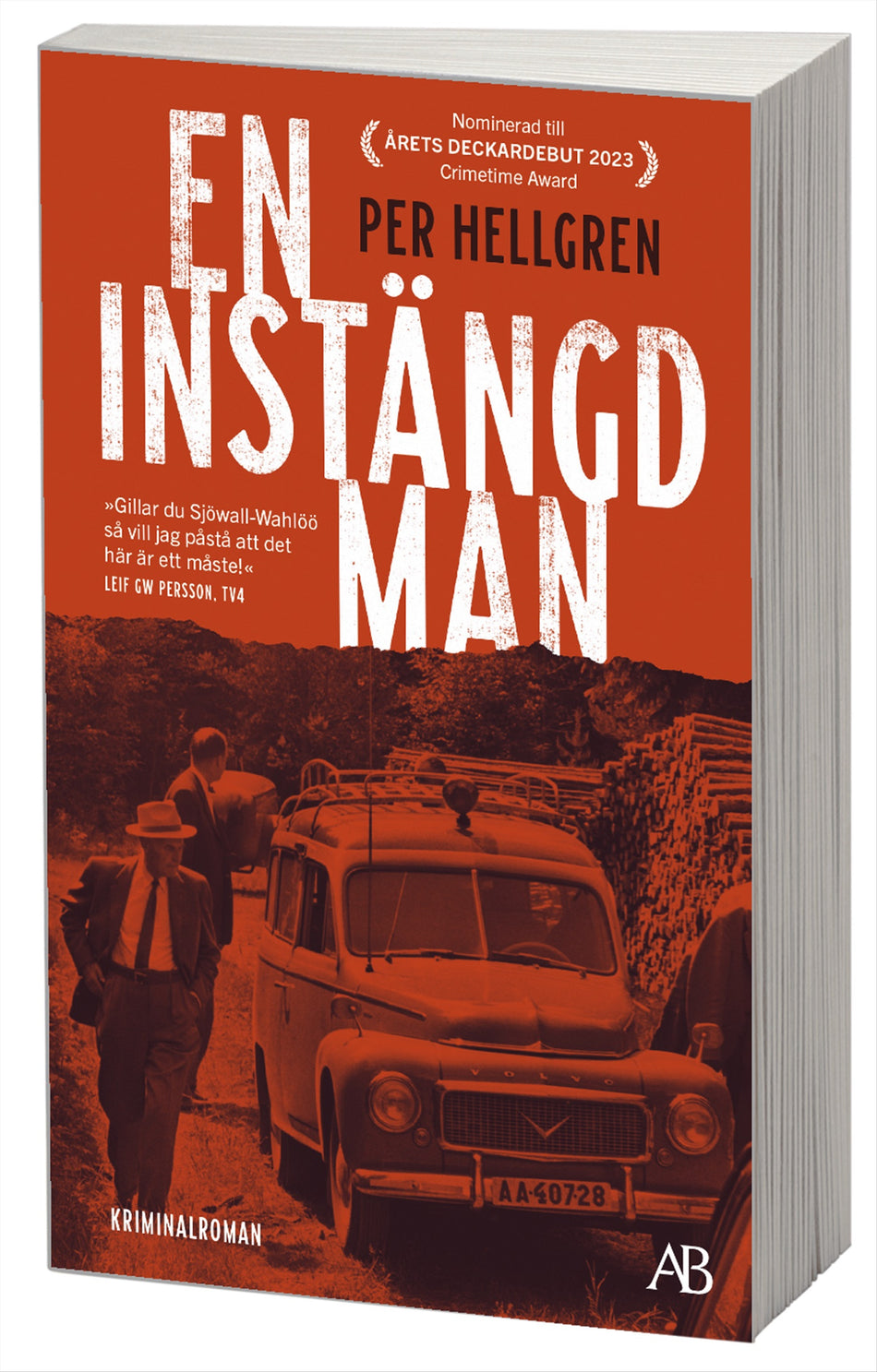 Valokuva kirjasta Per Hellgren En instängd man, kuuluu tuoteryhmään Ruots kaunokirjat.