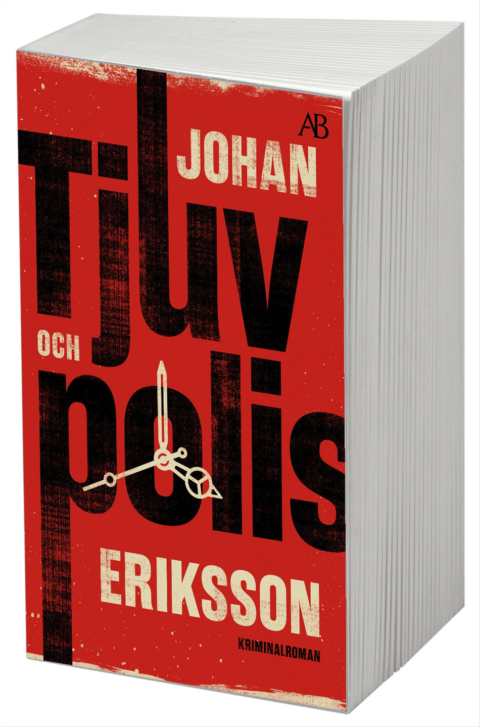 Valokuva kirjasta Johan Eriksson Tjuv och polis, kuuluu tuoteryhmään Ruots kaunokirjat.