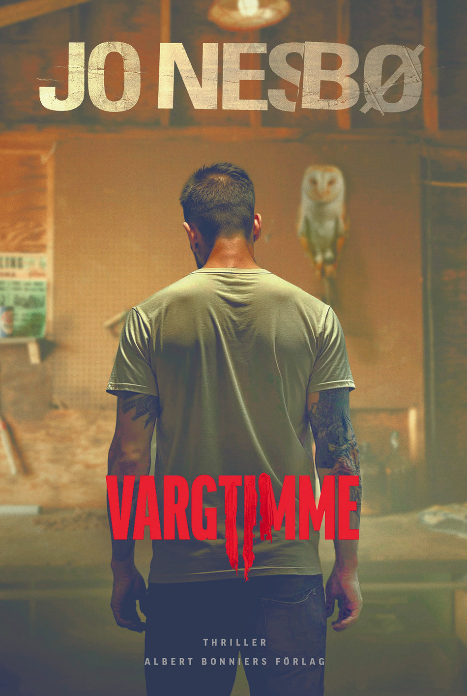 Valokuva kirjasta Jo Nesbø Vargtimme, kuuluu tuoteryhmään Ruots kaunokirjat.