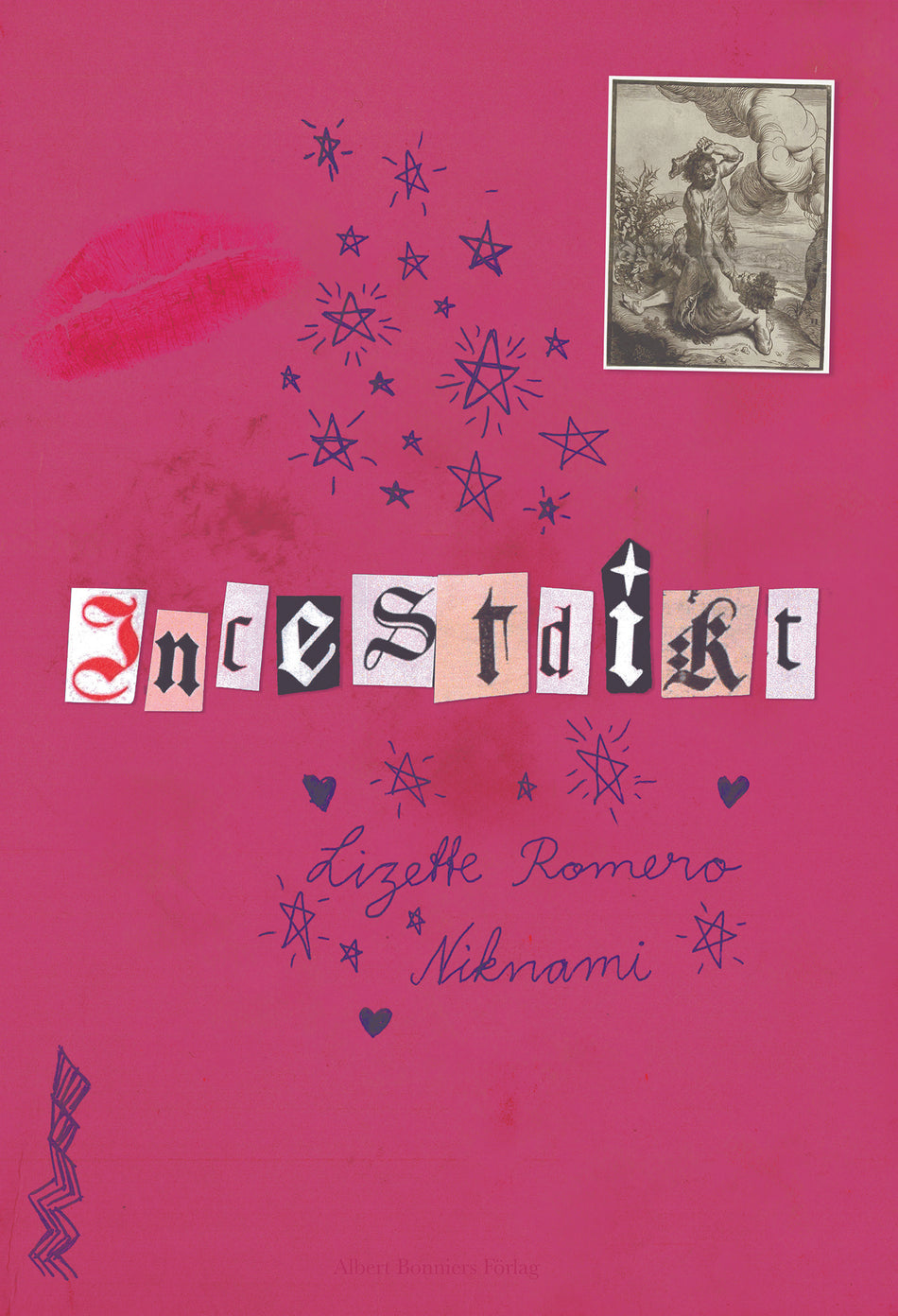 Valokuva kirjasta Lizette Romero Niknami Incestdikt, kuuluu tuoteryhmään Ruots muu tieto.