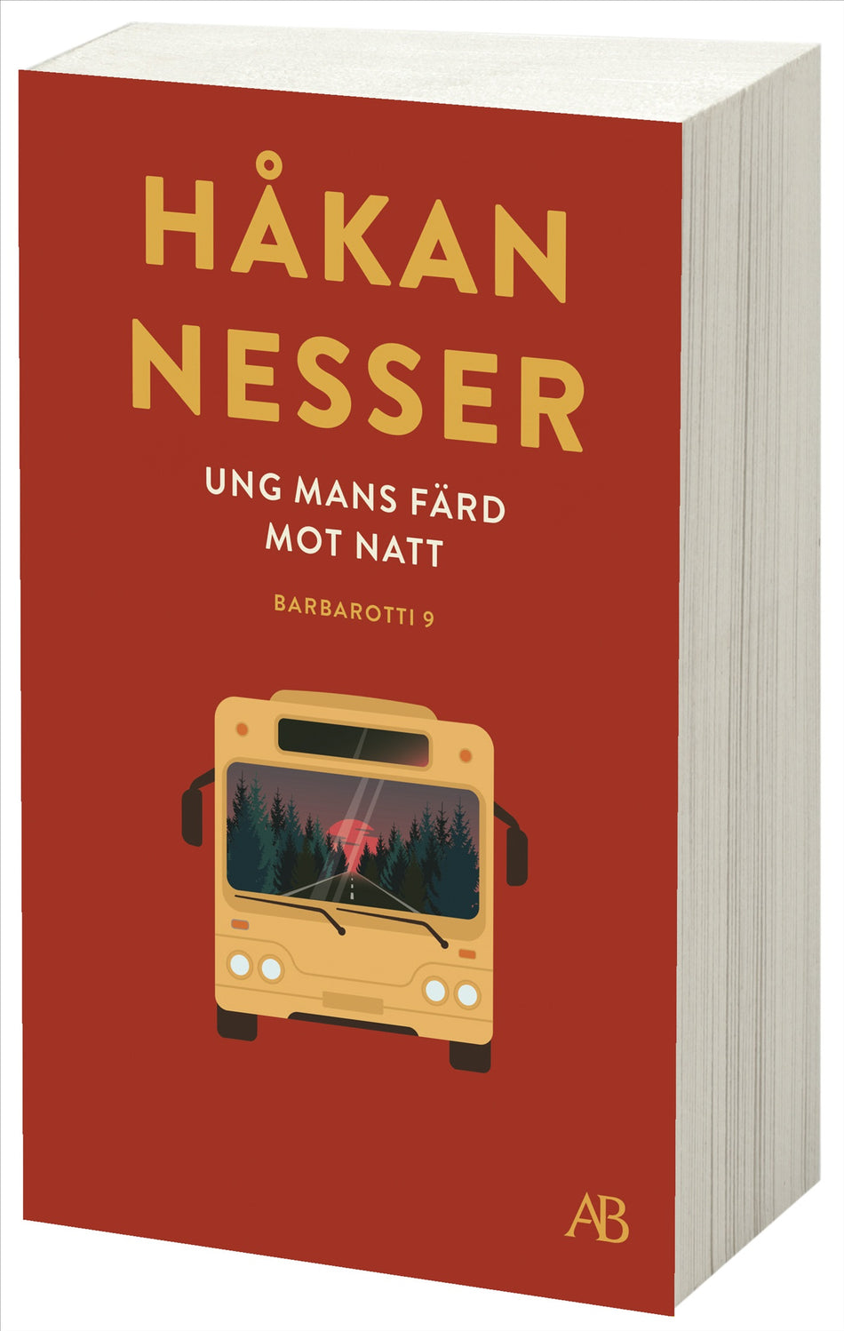 Valokuva kirjasta Håkan Nesser Ung mans färd mot natt, kuuluu tuoteryhmään Ruots kaunokirjat.