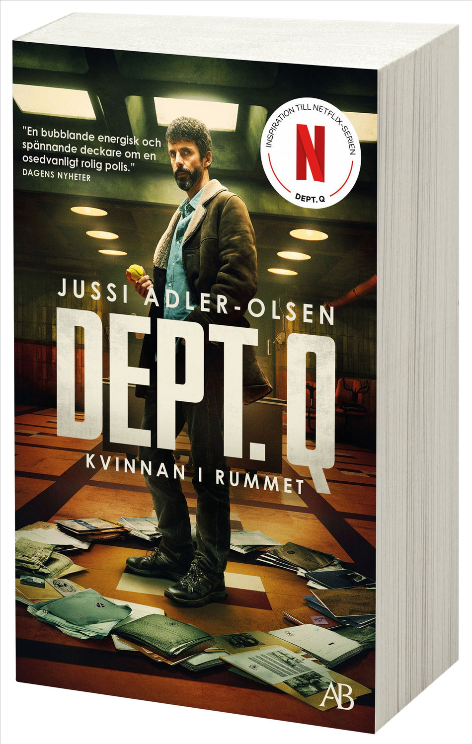 Valokuva kirjasta Jussi Adler-Olsen Kvinnan i rummet, kuuluu tuoteryhmään Ruots kaunokirjat.
