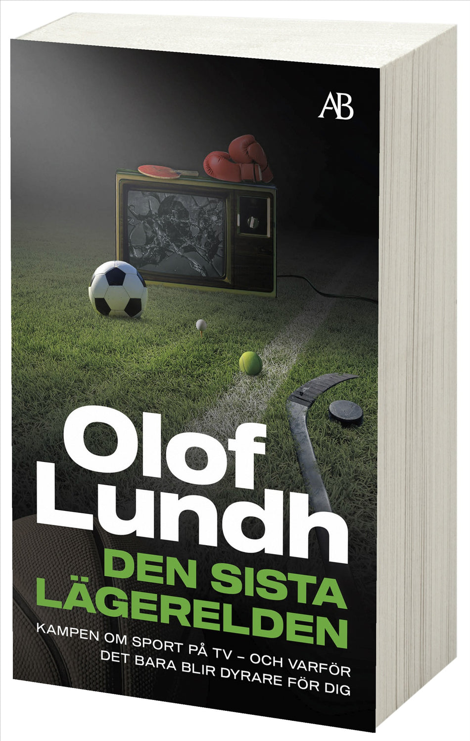 Valokuva kirjasta Olof Lundh Den sista lägerelden : kampen om sport på tv - och varför det bara blir dyrare för dig, kuuluu tuoteryhmään Ruots muu tieto.