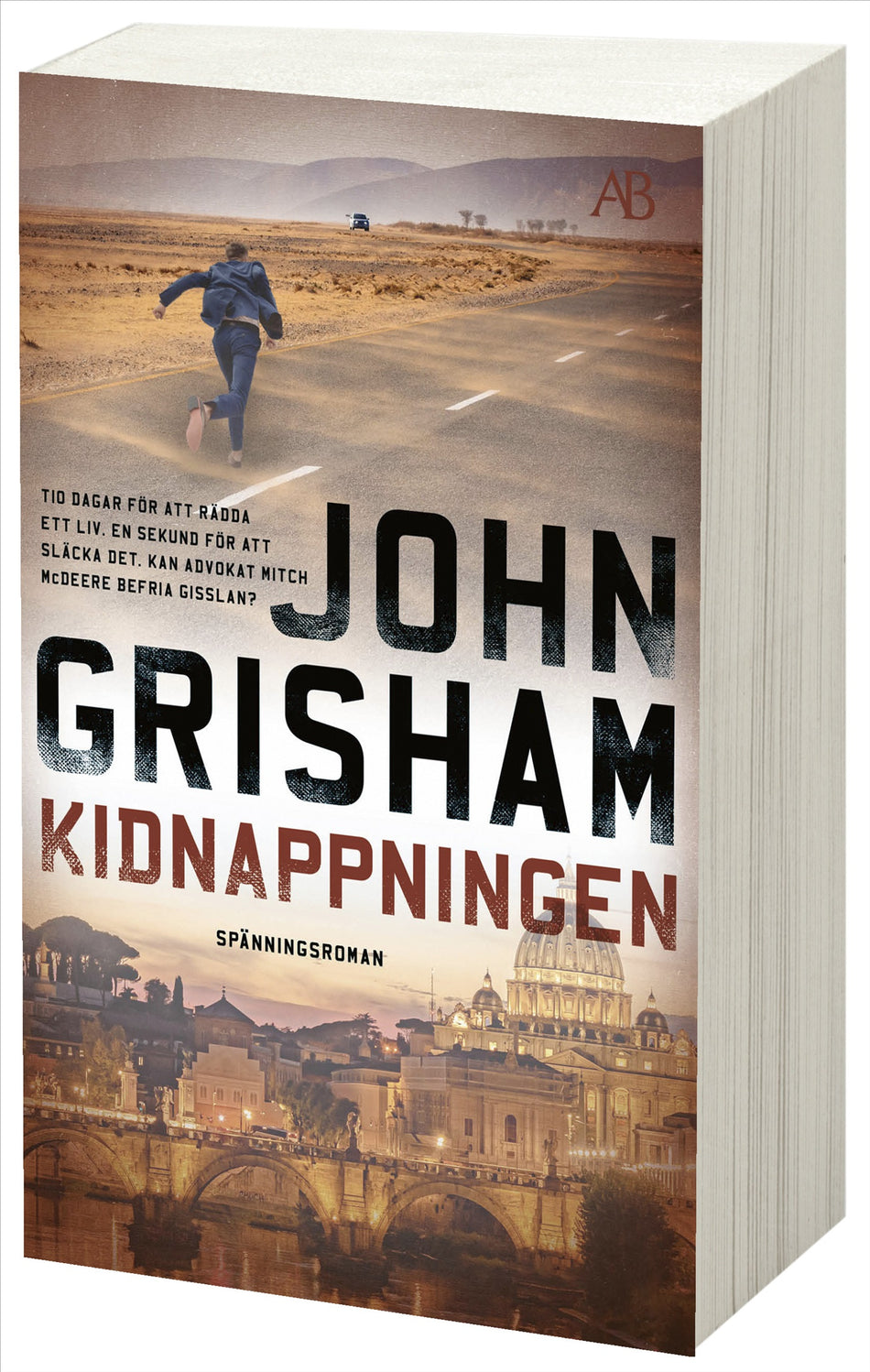 Valokuva kirjasta John Grisham Kidnappningen, kuuluu tuoteryhmään Ruots kaunokirjat.
