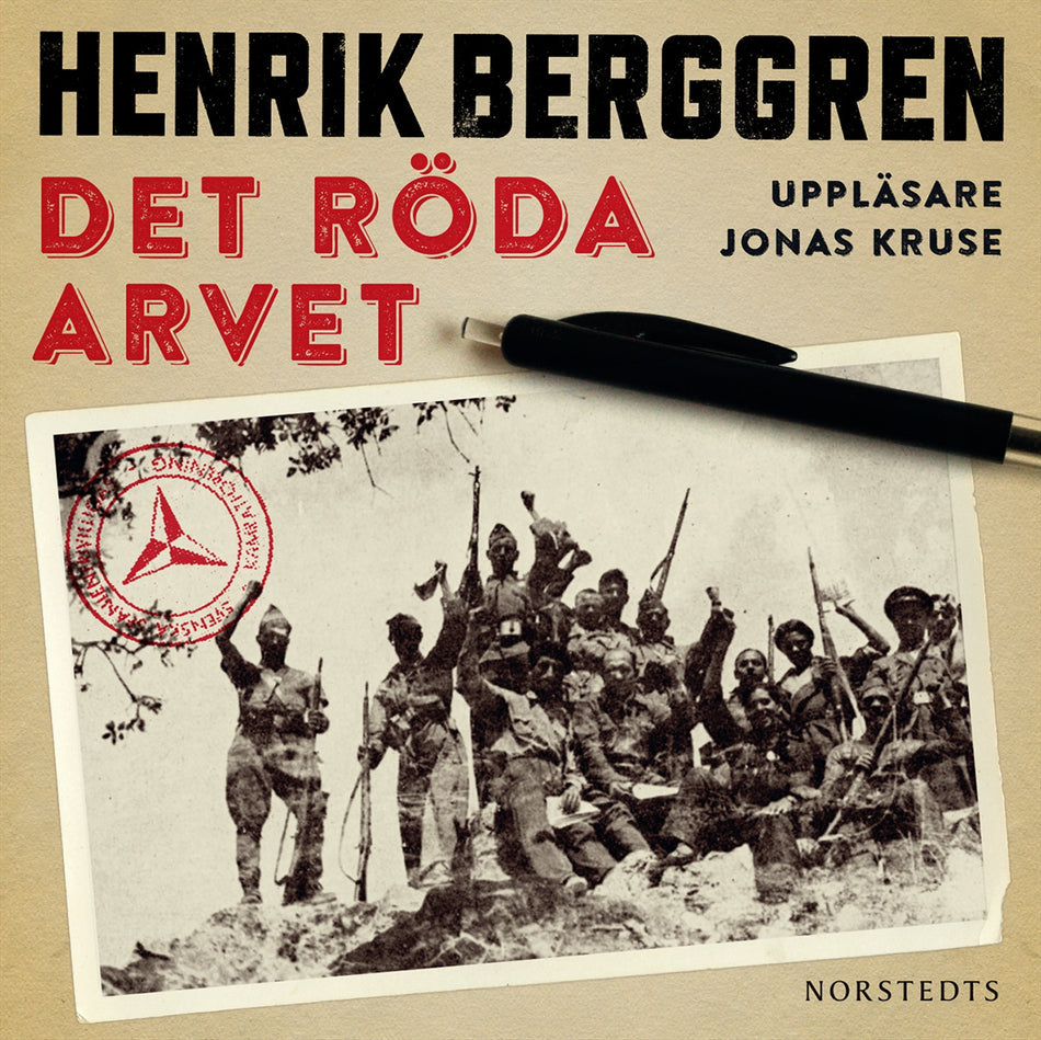 Valokuva kirjasta Henrik Berggren Det röda arvet, kuuluu tuoteryhmään Ruots kaunokirjat.