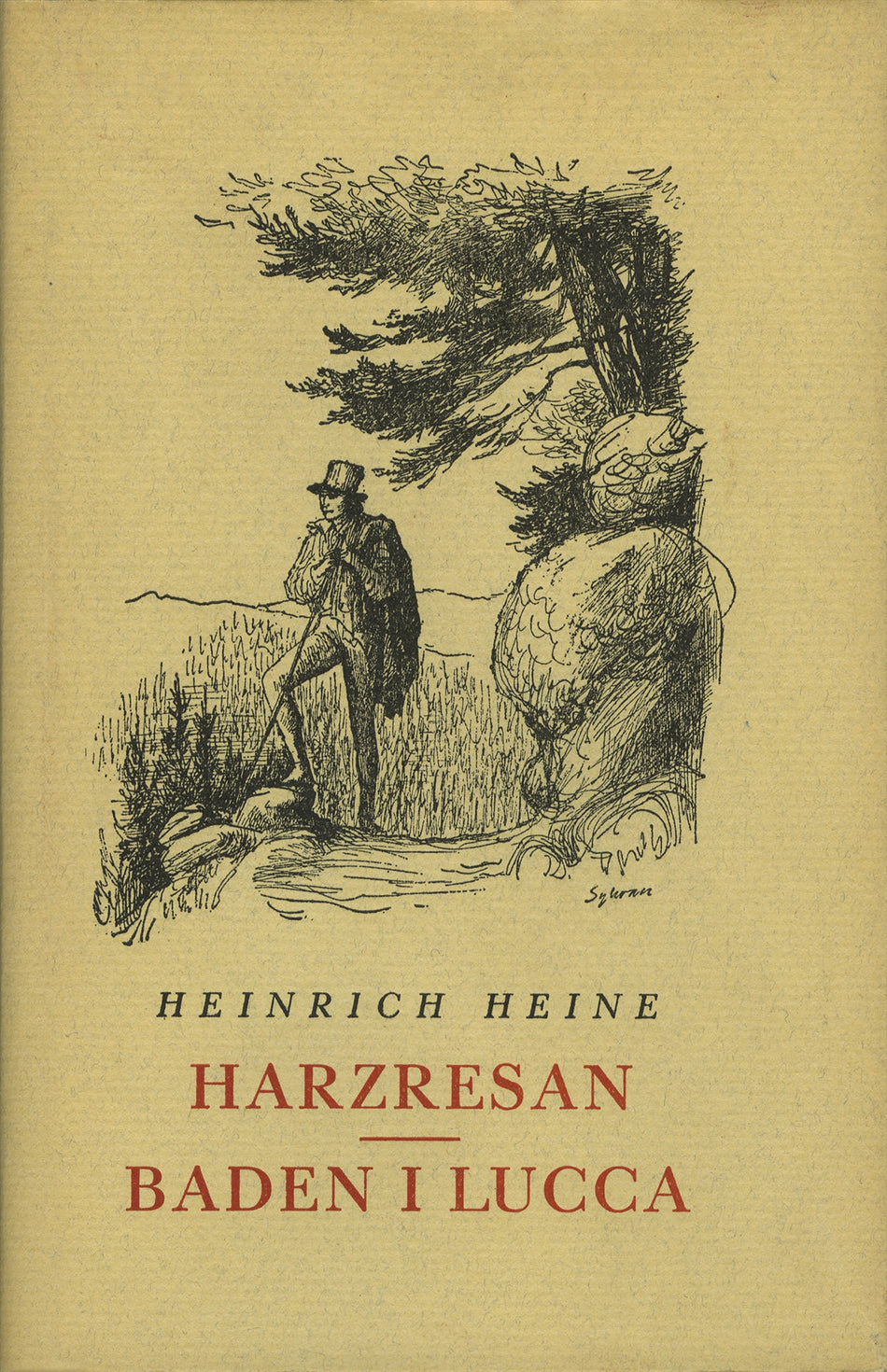 Valokuva kirjasta Heinrich Heine Harzresan ; Baden i Lucca, kuuluu tuoteryhmään Ruots harrasteet taide.