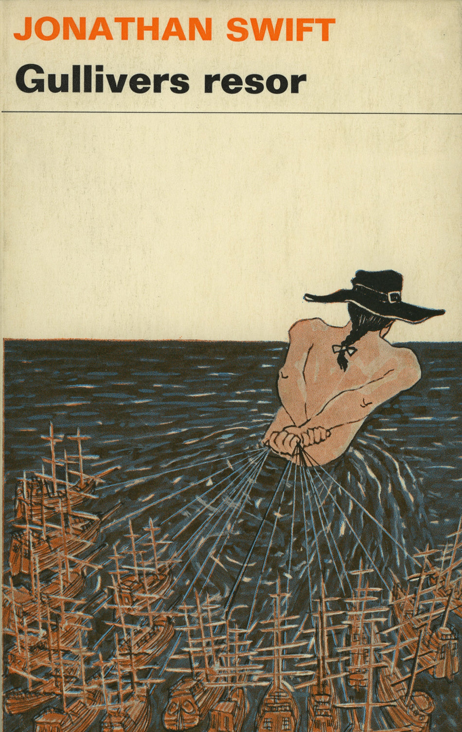 Valokuva kirjasta Jonathan Swift Gullivers resor, kuuluu tuoteryhmään Ruots kaunokirjat.