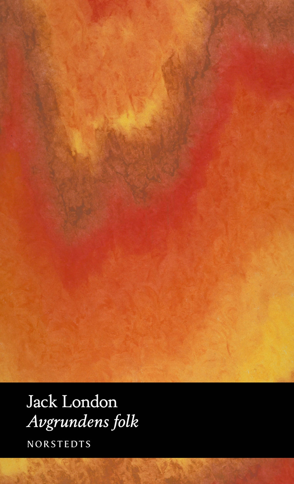 Valokuva kirjasta Jack London Avgrundens folk, kuuluu tuoteryhmään Ruots kaunokirjat.