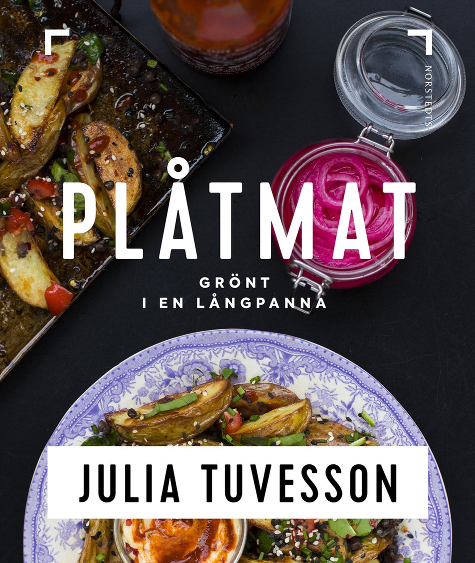 Valokuva kirjasta Julia Tuvesson Plåtmat : grönt i en långpanna, kuuluu tuoteryhmään Ruots harrasteet taide.