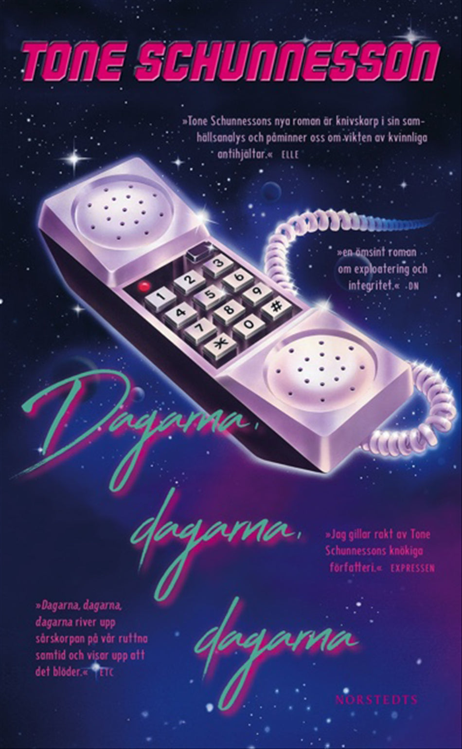 Valokuva kirjasta Tone Schunnesson Dagarna, dagarna, dagarna, kuuluu tuoteryhmään Ruots kaunokirjat.