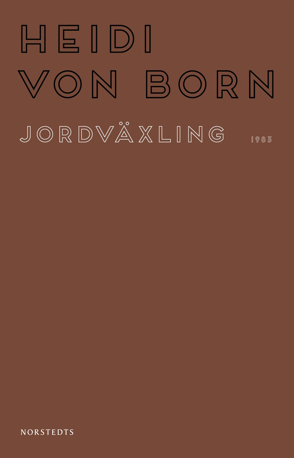 Valokuva kirjasta Heidi von Born Jordväxling, kuuluu tuoteryhmään Ruots muu tieto.