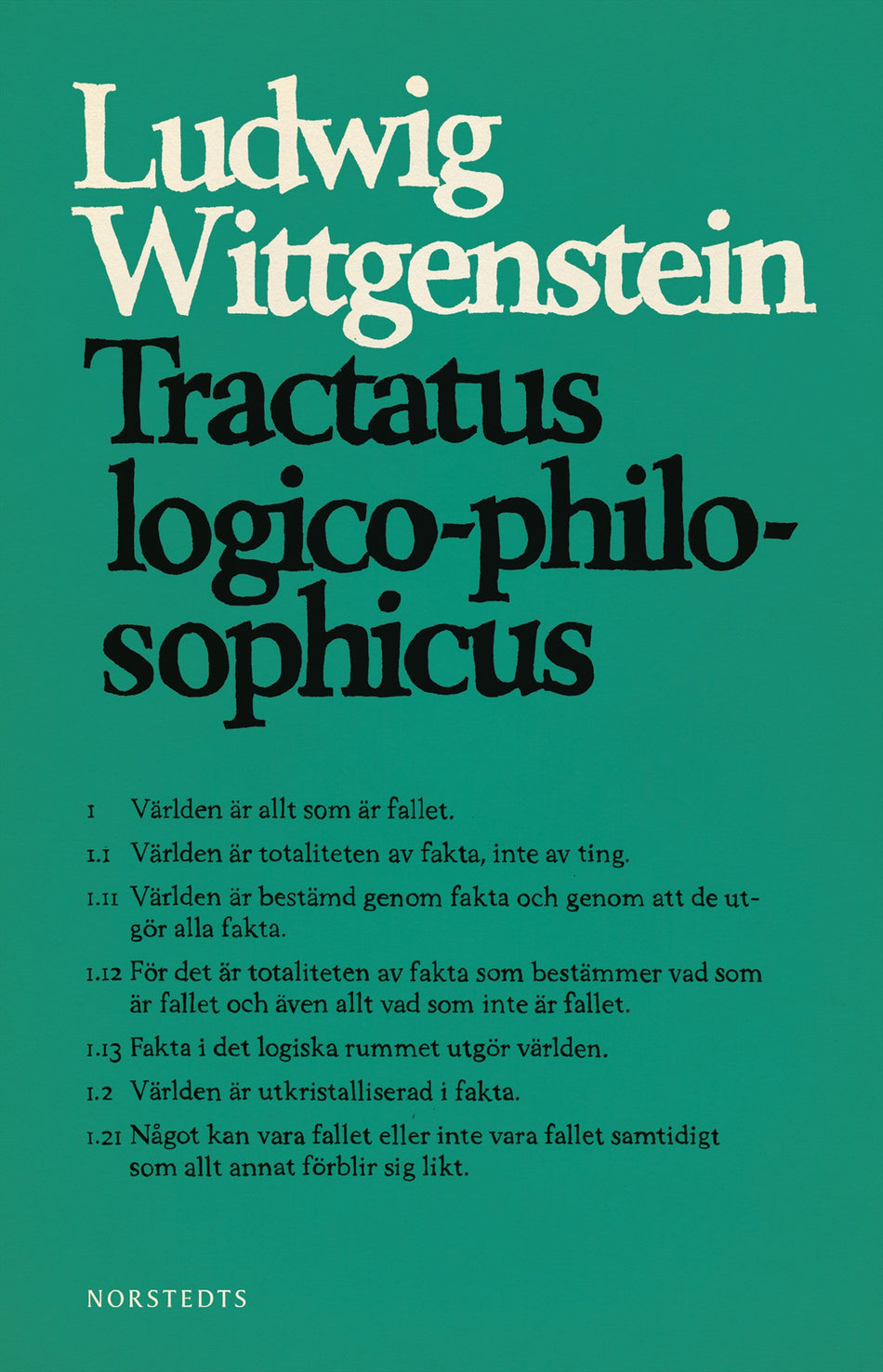 Valokuva kirjasta Ludwig Wittgenstein Tractatus logico-philosophicus, kuuluu tuoteryhmään Ruots muu tieto.