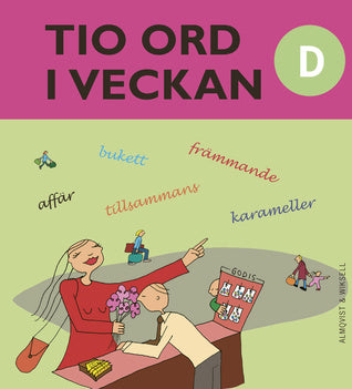 Valokuva kirjasta  Tio ord i veckan D, kuuluu tuoteryhmään Ruots muu tieto.