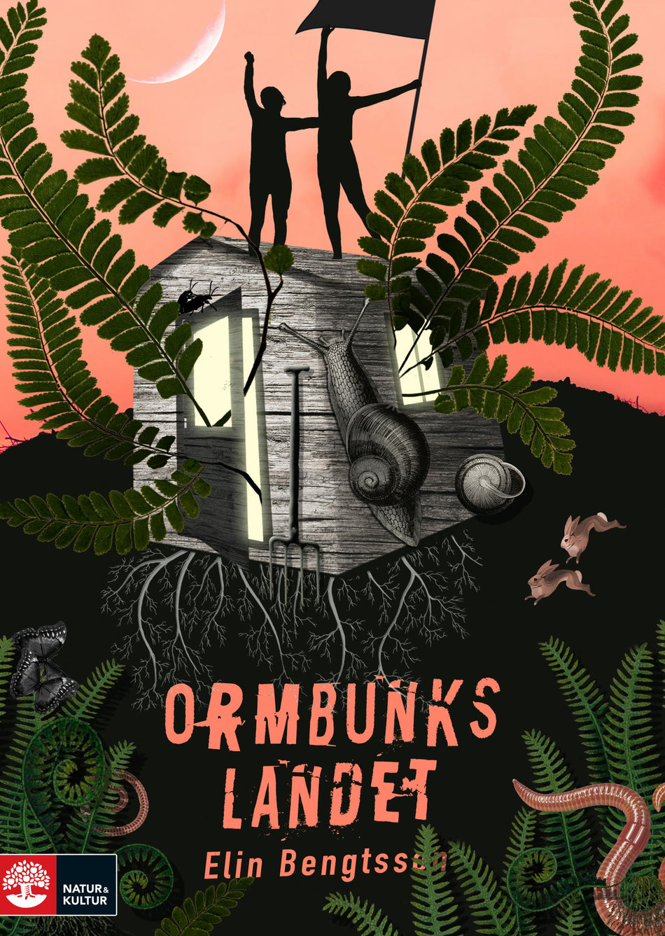 Valokuva kirjasta Elin Bengtsson Ormbunkslandet, kuuluu tuoteryhmään Ruots lapset nuoret ja sarjakuvat.