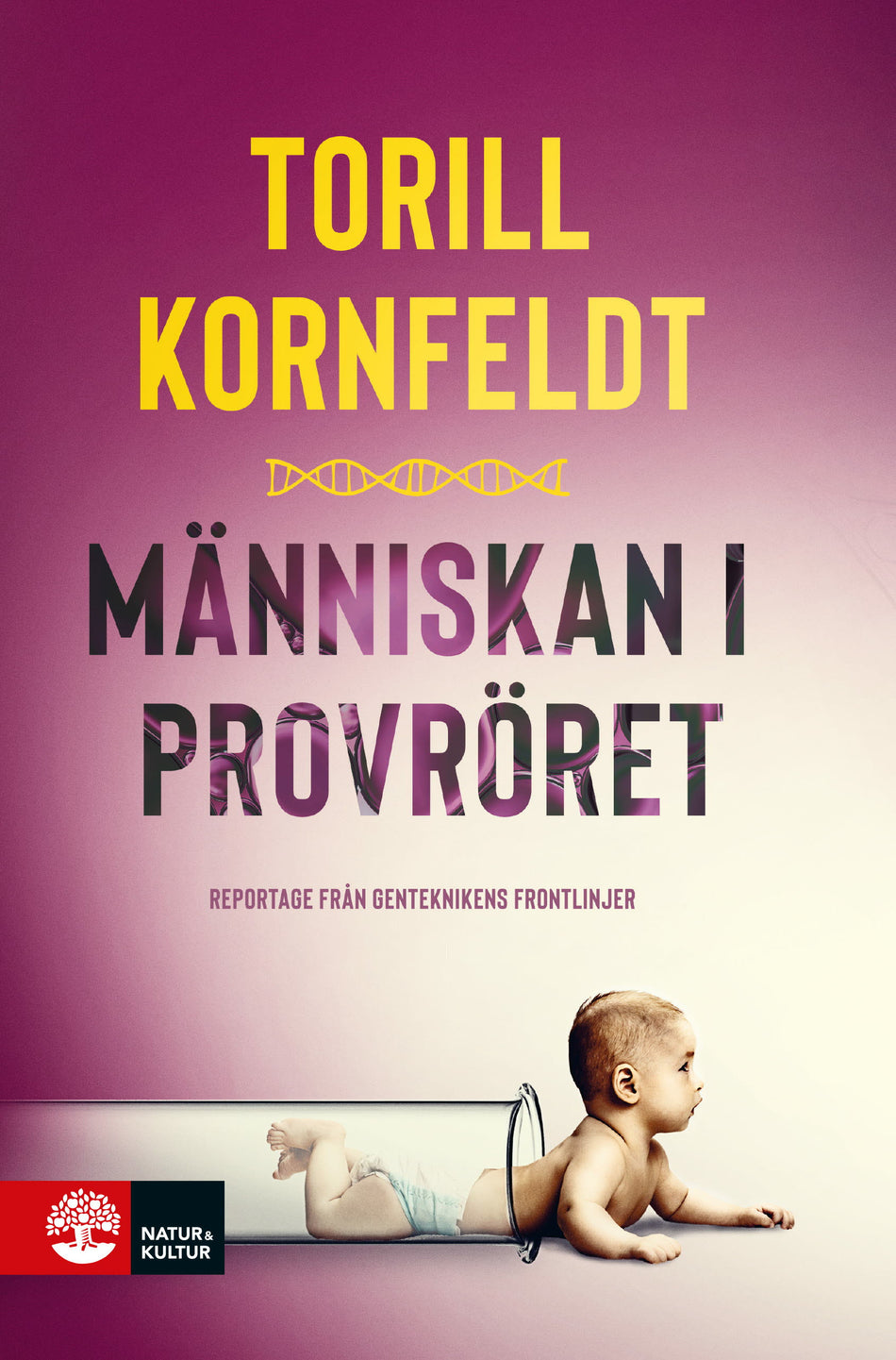 Valokuva kirjasta Torill Kornfeldt Människan i provröret : reportage från genteknikens frontlinjer, kuuluu tuoteryhmään Ruots muu tieto.
