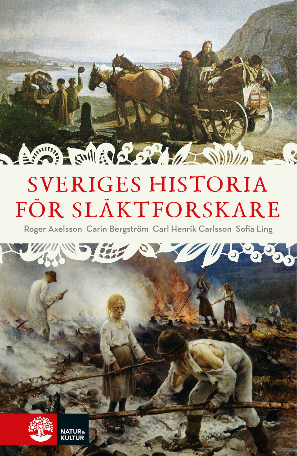 Valokuva kirjasta Sofia Ling / Carin Bergström / Roger Axelsson / Carl Henrik Carlsson Sveriges historia för släktforskare, kuuluu tuoteryhmään Ruots harrasteet taide.