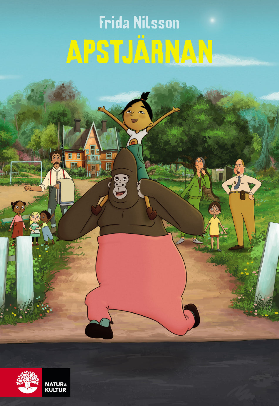 Valokuva kirjasta Frida Nilsson Apstjärnan, kuuluu tuoteryhmään Ruots lapset nuoret ja sarjakuvat.