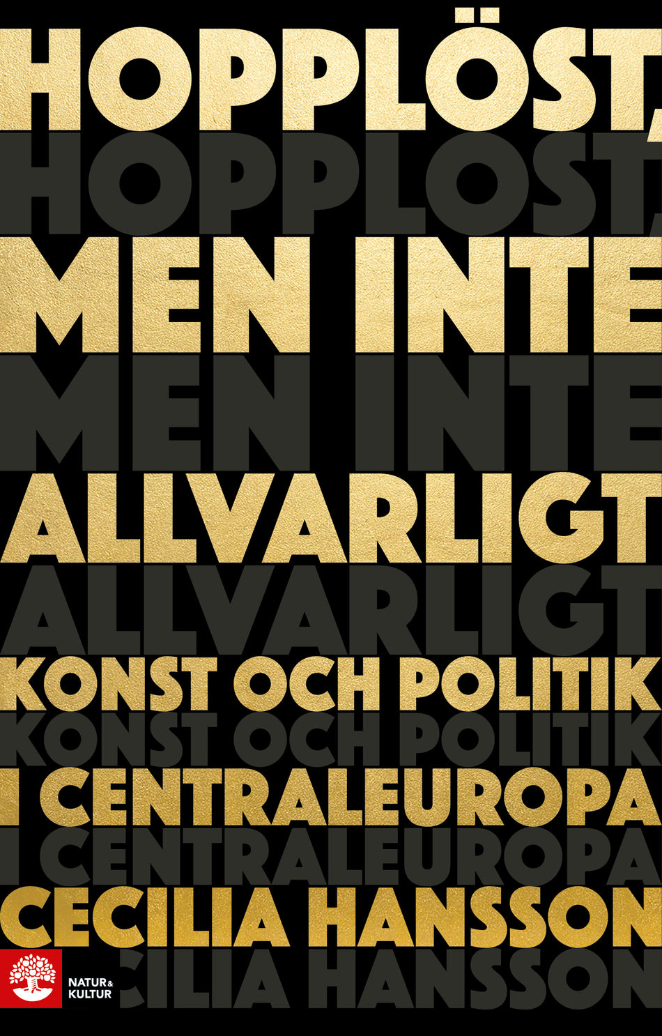 Valokuva kirjasta Cecilia Hansson Hopplöst, men inte allvarligt : konst och politik i Centraleuropa, kuuluu tuoteryhmään Ruots muu tieto.