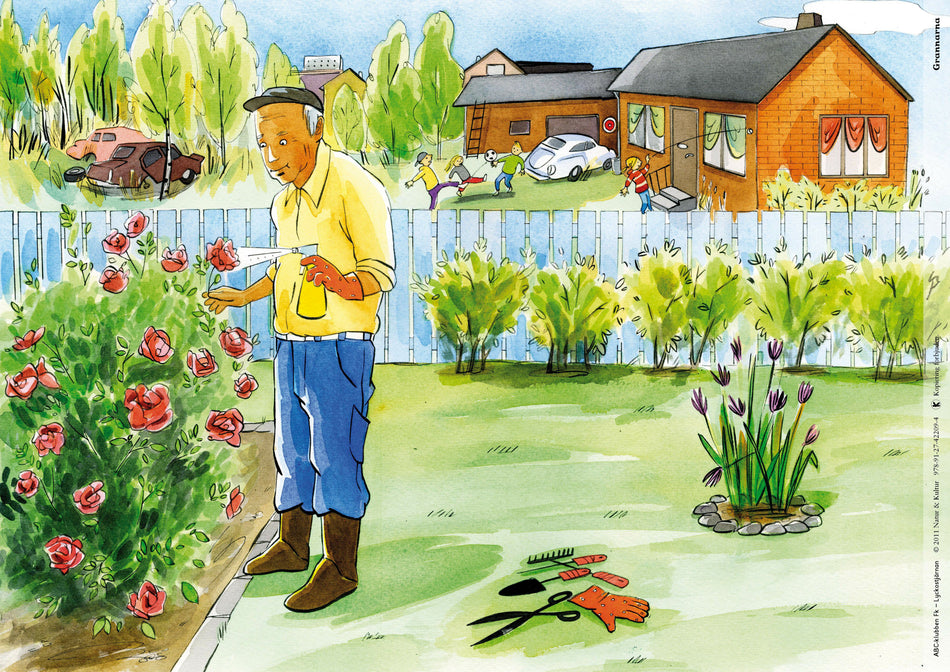 Valokuva kirjasta  ABC-klubben FK Samtalsbilder, kuuluu tuoteryhmään Ruots muu tieto.