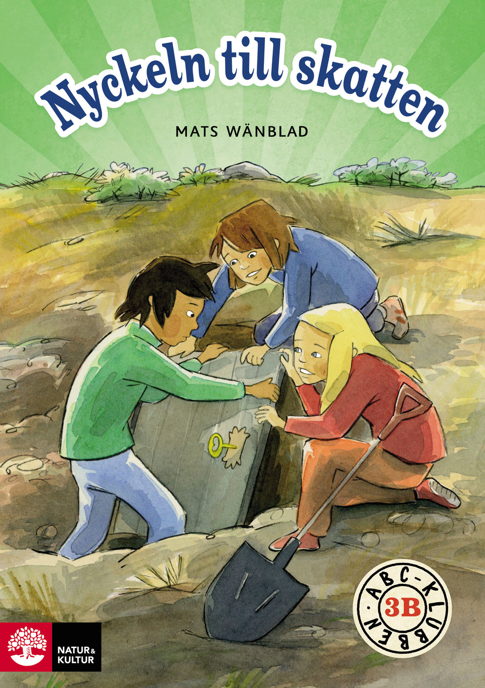 Valokuva kirjasta Mats Wänblad ABC-klubben åk 3 Nyckeln till skatten Läsebok B, kuuluu tuoteryhmään Ruots lapset nuoret ja sarjakuvat.