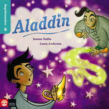 Valokuva kirjasta  Sagoklassiker nivå 5, 4 titlar - Aladdin, Mulan m.fl. : Aladdin, Mulan m.fl., kuuluu tuoteryhmään Ruots muu tieto.