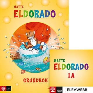 Valokuva kirjasta Ingrid Olsson / Margareta Forsbäck Eldorado matte 1A Grundbok, andra upplagan, kuuluu tuoteryhmään Ruots lapset nuoret ja sarjakuvat.