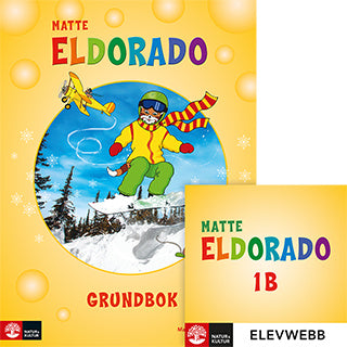 Valokuva kirjasta Ingrid Olsson / Margareta Forsbäck Eldorado matte 1B Grundbok, andra upplagan, kuuluu tuoteryhmään Ruots lapset nuoret ja sarjakuvat.