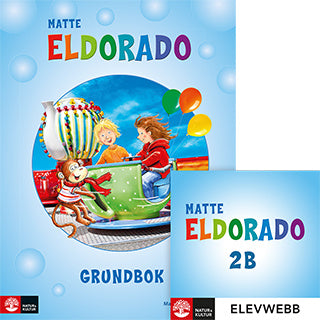 Valokuva kirjasta Ingrid Olsson / Margareta Forsbäck Eldorado matte 2B Grundbok, andra upplagan, kuuluu tuoteryhmään Ruots lapset nuoret ja sarjakuvat.