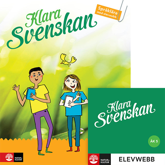 Valokuva kirjasta Pär Sahlin / Michaela Eriksson Klara svenskan åk 5 Elevbok Språklära med elevwebb : inkl digital färdighetsträning, kuuluu tuoteryhmään Ruots lapset nuoret ja sarjakuvat.