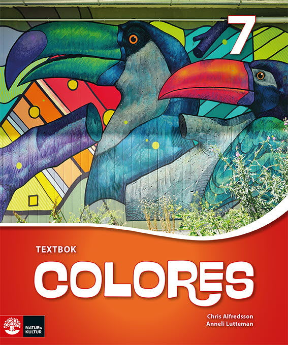 Valokuva kirjasta Chris Alfredsson / Anneli Lutteman Colores 7 Textbok, kuuluu tuoteryhmään Ruots lapset nuoret ja sarjakuvat.