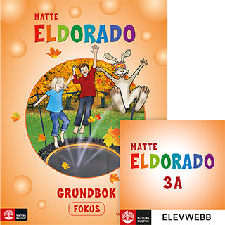 Valokuva kirjasta Ingrid Olsson / Margareta Forsbäck Eldorado matte 3A Grundbok Fokus, andra upplagan, kuuluu tuoteryhmään Ruots lapset nuoret ja sarjakuvat.