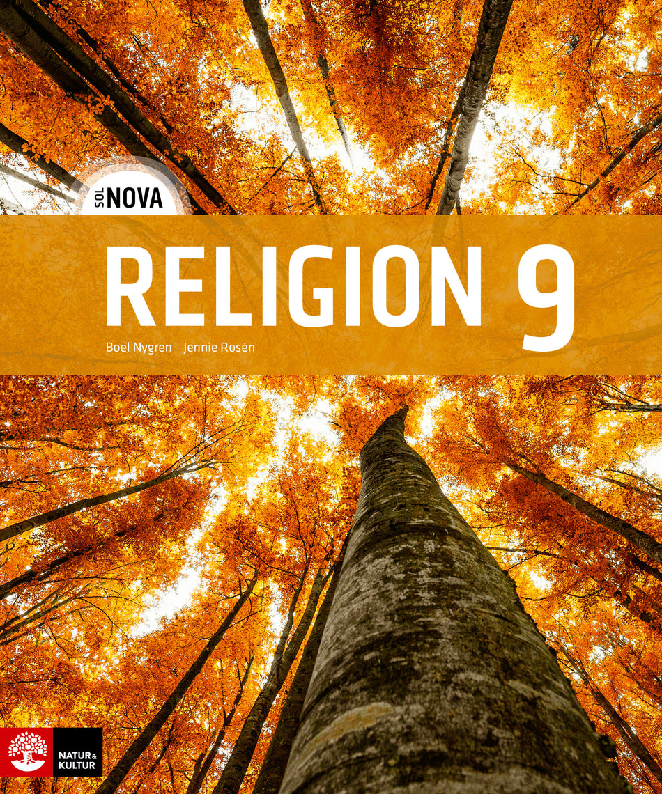 Valokuva kirjasta Boel Nygren / Jennie Rosén SOL NOVA Religion 9, kuuluu tuoteryhmään Ruots lapset nuoret ja sarjakuvat.