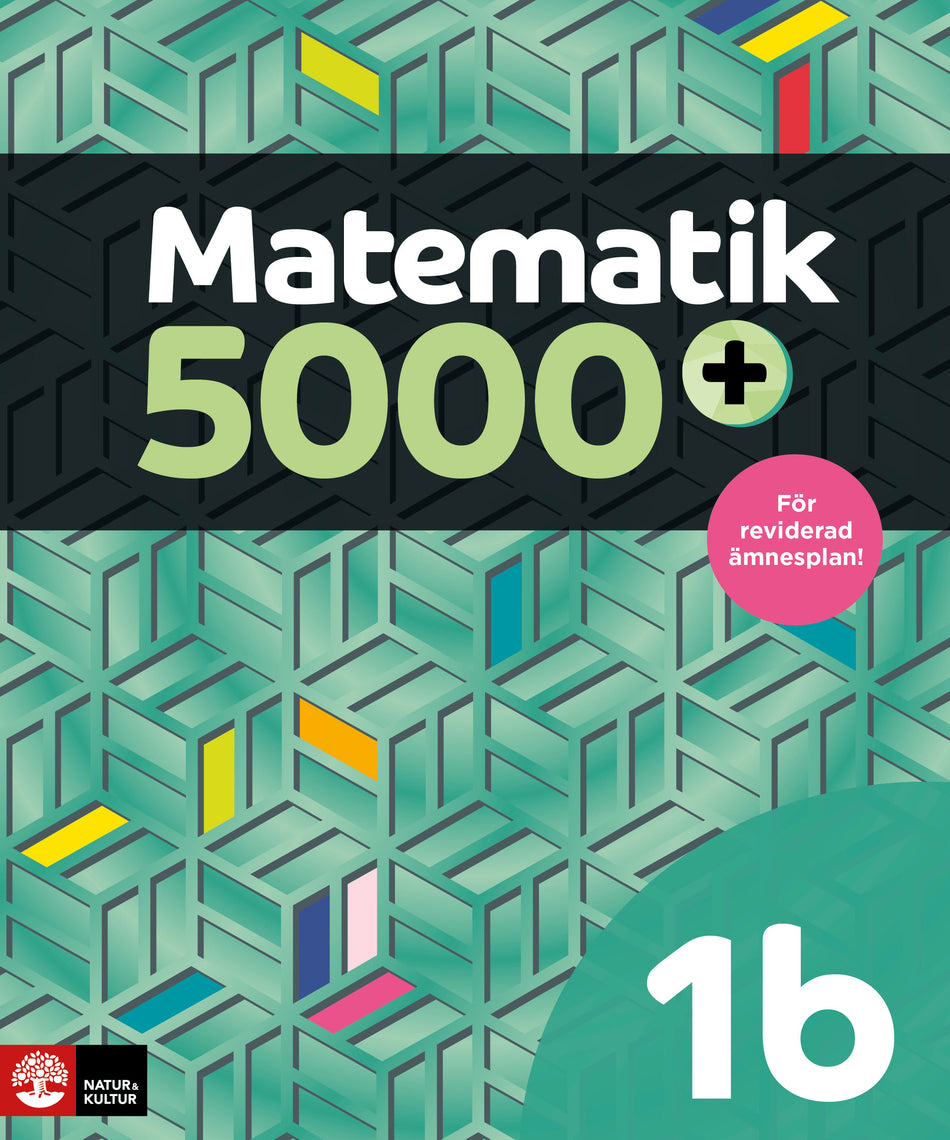 Valokuva kirjasta Lena Alfredsson / Hans Heikne Matematik 5000+ Kurs 1b Lärobok Upplaga 2021, kuuluu tuoteryhmään Ruots lapset nuoret ja sarjakuvat.