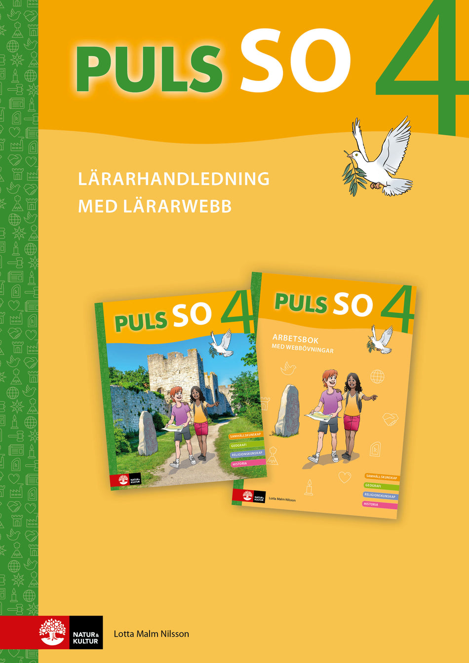 Valokuva kirjasta Lotta Malm Nilsson PULS SO åk 4 Lärarhandledning med lärarwebb, kuuluu tuoteryhmään Ruots lapset nuoret ja sarjakuvat.