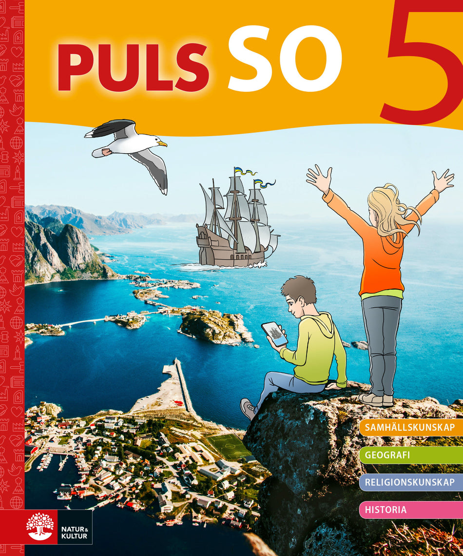 Valokuva kirjasta Marianne Abrahamsson / Maria Bergman / Anna Götlind / Peter Kinlund / Göran Körner / Per Lindberg / Anna Lena Stålnacke PULS SO åk 5 Grundbok, kuuluu tuoteryhmään Ruots lapset nuoret ja sarjakuvat.