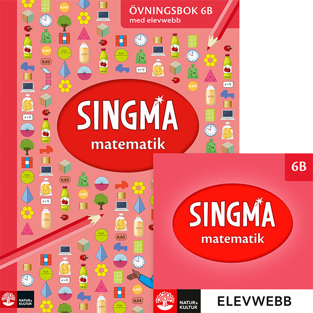 Valokuva kirjasta Ban Har Dr Yeap / Pia Agardh / Josefine Rejler Singma matematik 6B Övningsbok med elevwebb, kuuluu tuoteryhmään Ruots lapset nuoret ja sarjakuvat.