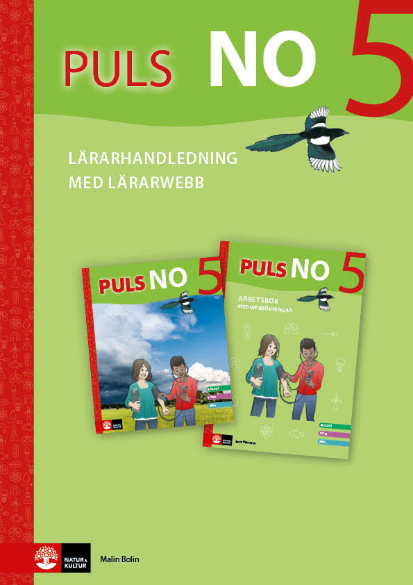 Valokuva kirjasta Malin Bolin PULS NO åk 5 Lärarhandledning med lärarwebb, kuuluu tuoteryhmään Ruots lapset nuoret ja sarjakuvat.
