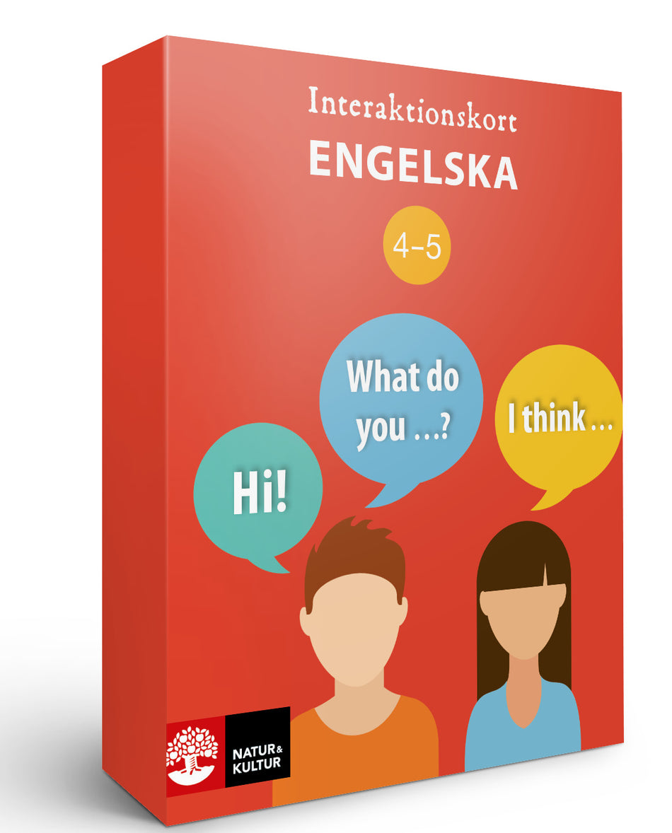 Valokuva kirjasta Belén Martín Ambrosio Interaktionskort engelska åk 4-5, kuuluu tuoteryhmään Ruots lapset nuoret ja sarjakuvat.