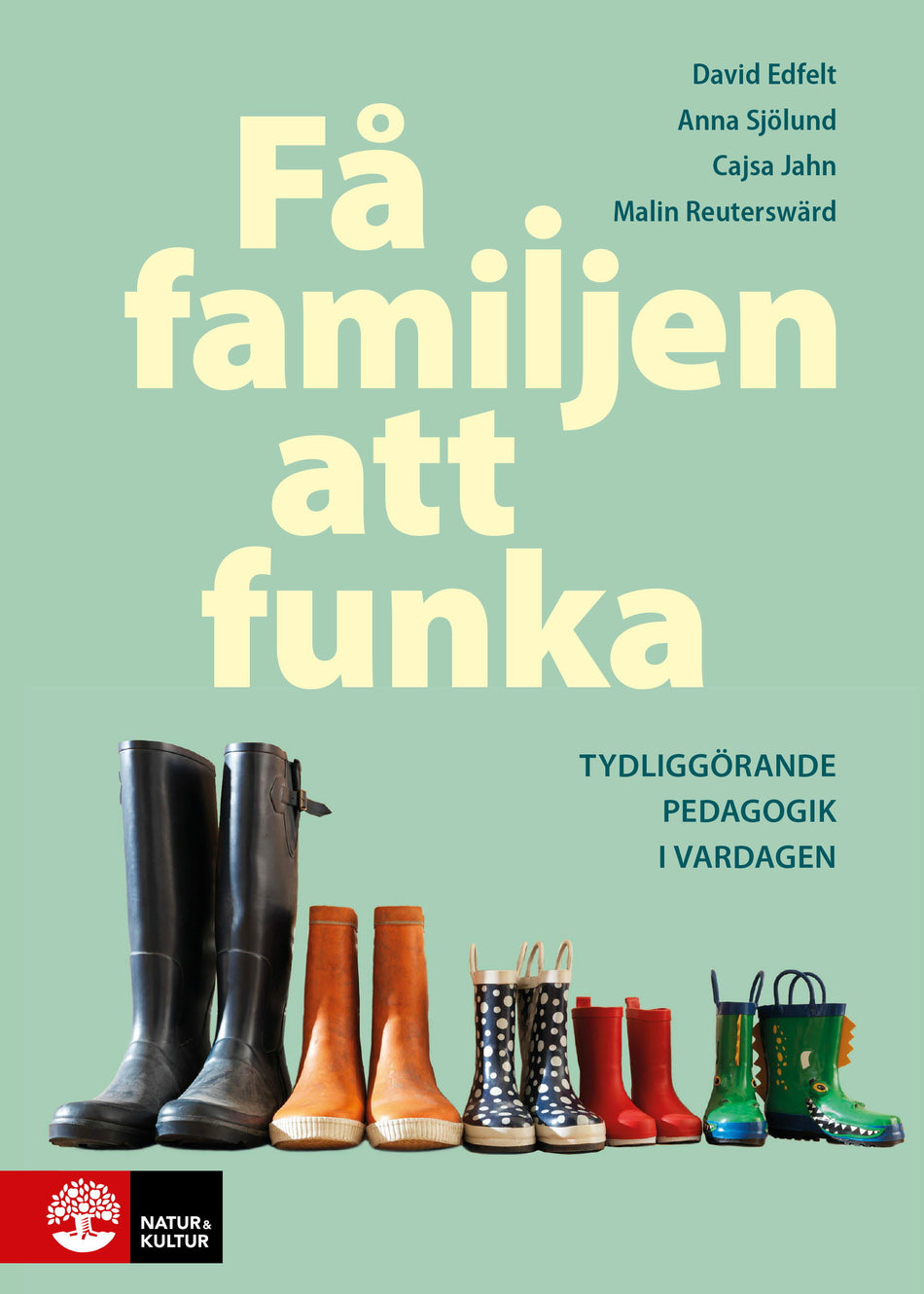 Valokuva kirjasta David Edfelt / Cajsa Jahn / Malin Reuterswärd / Anna Sjölund Få familjen att funka : Tydliggörande pedagogik i vardagen, kuuluu tuoteryhmään Ruots muu tieto.