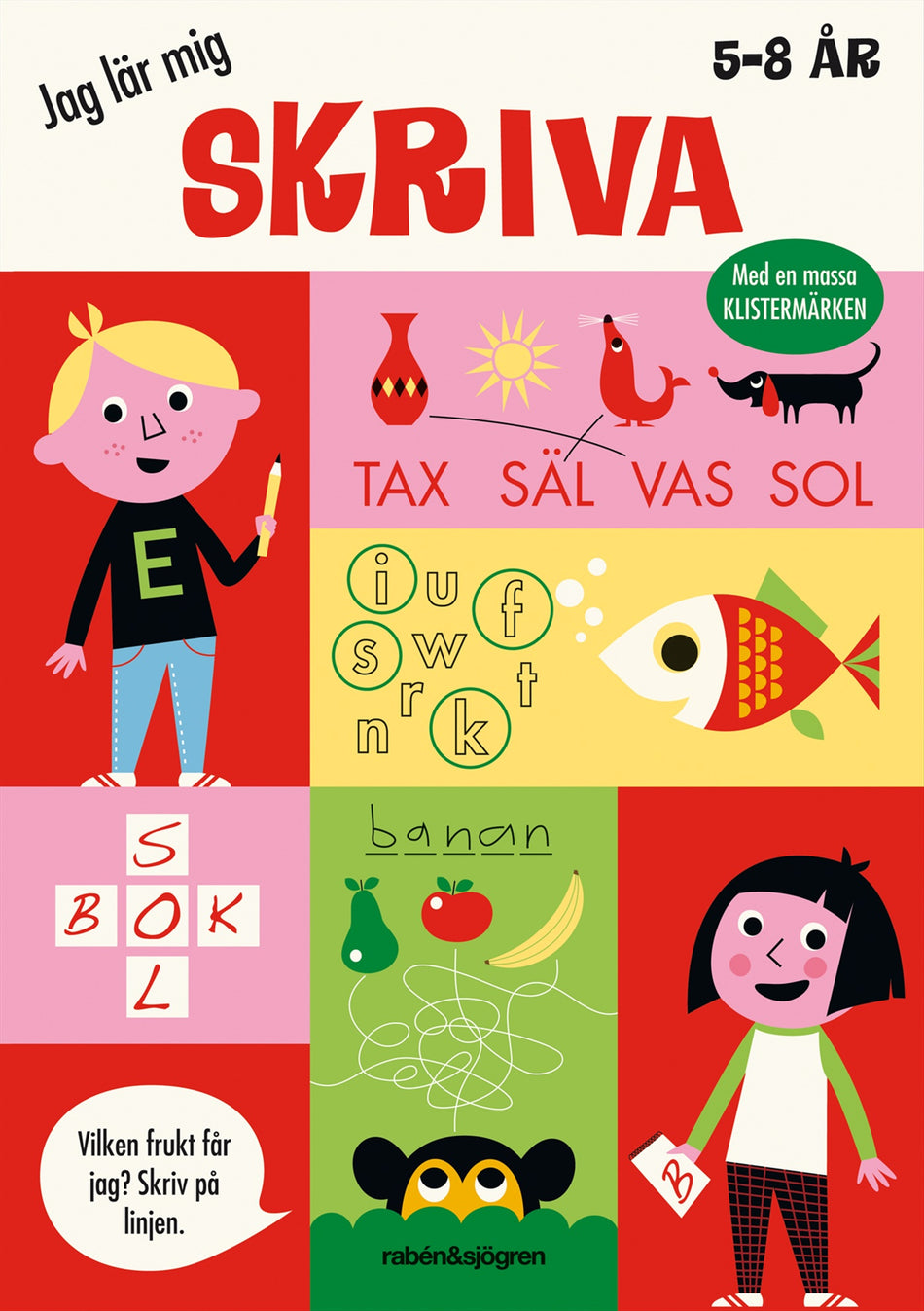 Valokuva kirjasta Ingela P Arrhenius Jag lär mig skriva, kuuluu tuoteryhmään Ruots lapset nuoret ja sarjakuvat.