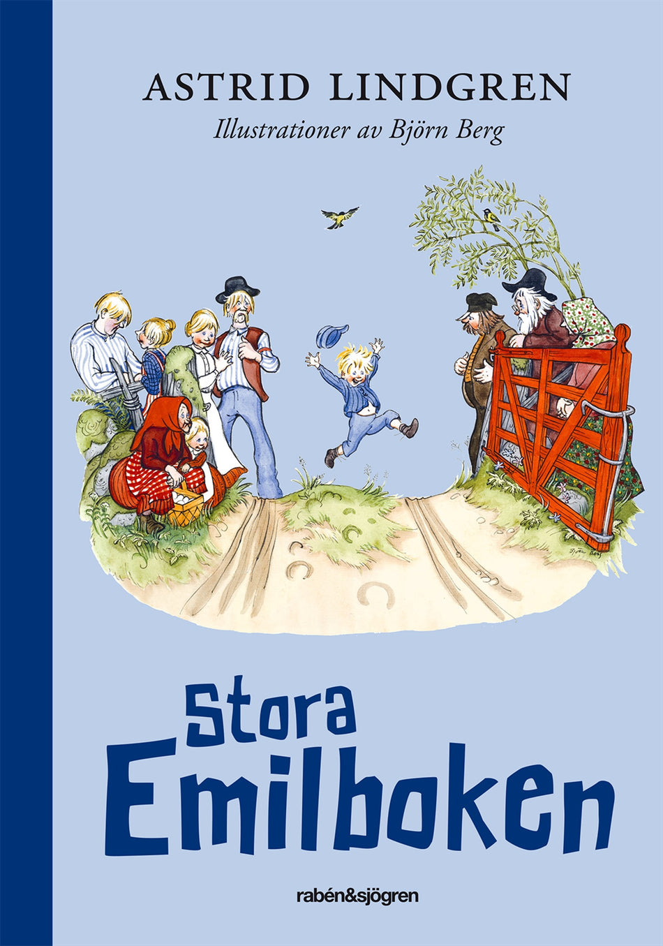Valokuva kirjasta Astrid Lindgren Stora Emilboken, kuuluu tuoteryhmään Ruots lapset nuoret ja sarjakuvat.