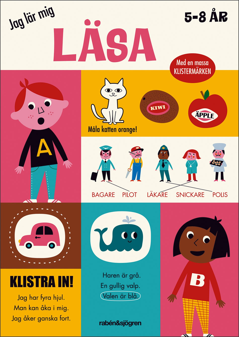 Valokuva kirjasta Ingela P Arrhenius Jag lär mig läsa, kuuluu tuoteryhmään Ruots lapset nuoret ja sarjakuvat.