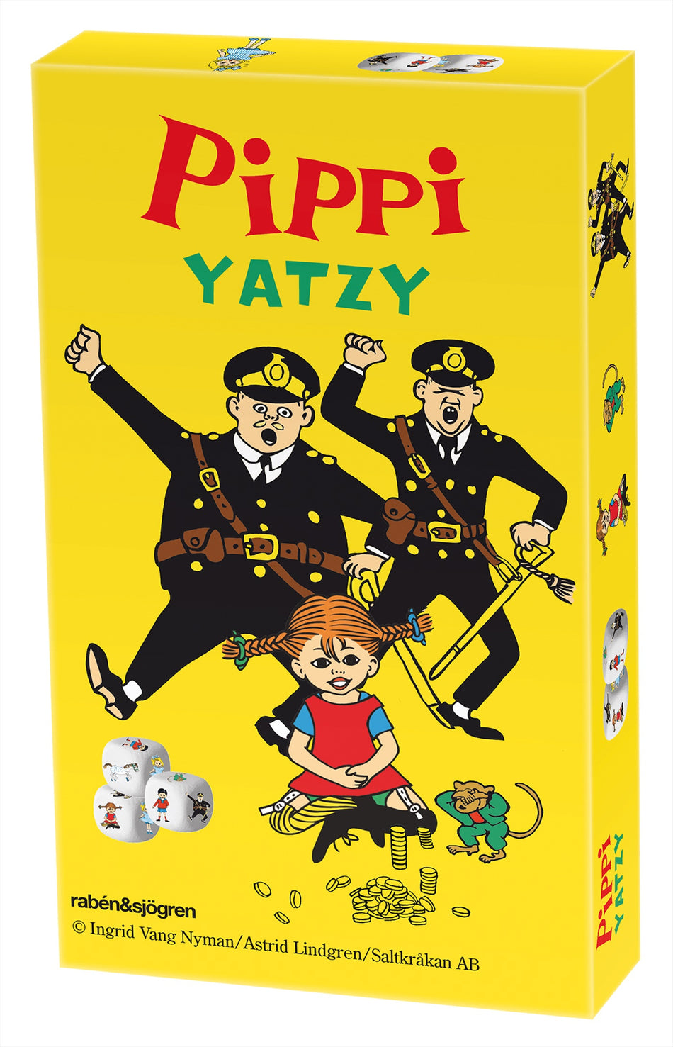 Valokuva kirjasta Astrid Lindgren Pippi Yatzy, kuuluu tuoteryhmään Ruots harrasteet taide.