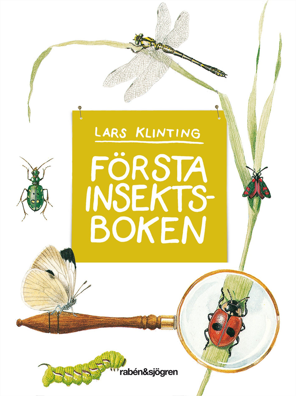 Valokuva kirjasta Lars Klinting Första insektsboken, kuuluu tuoteryhmään Ruots lapset nuoret ja sarjakuvat.